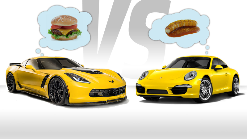 Illustration for article titled Would You Buy A Loaded Chevy Corvette Or Base Porsche 911?